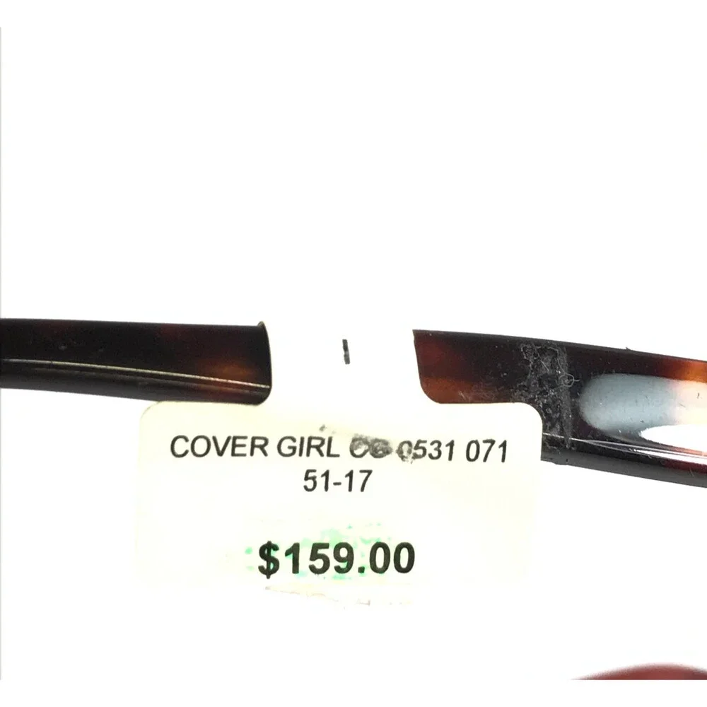 Covergirl Eyeglasses Frames CG0531 071 Bordeaux Red Tortoise Cat Eye 51-17-135